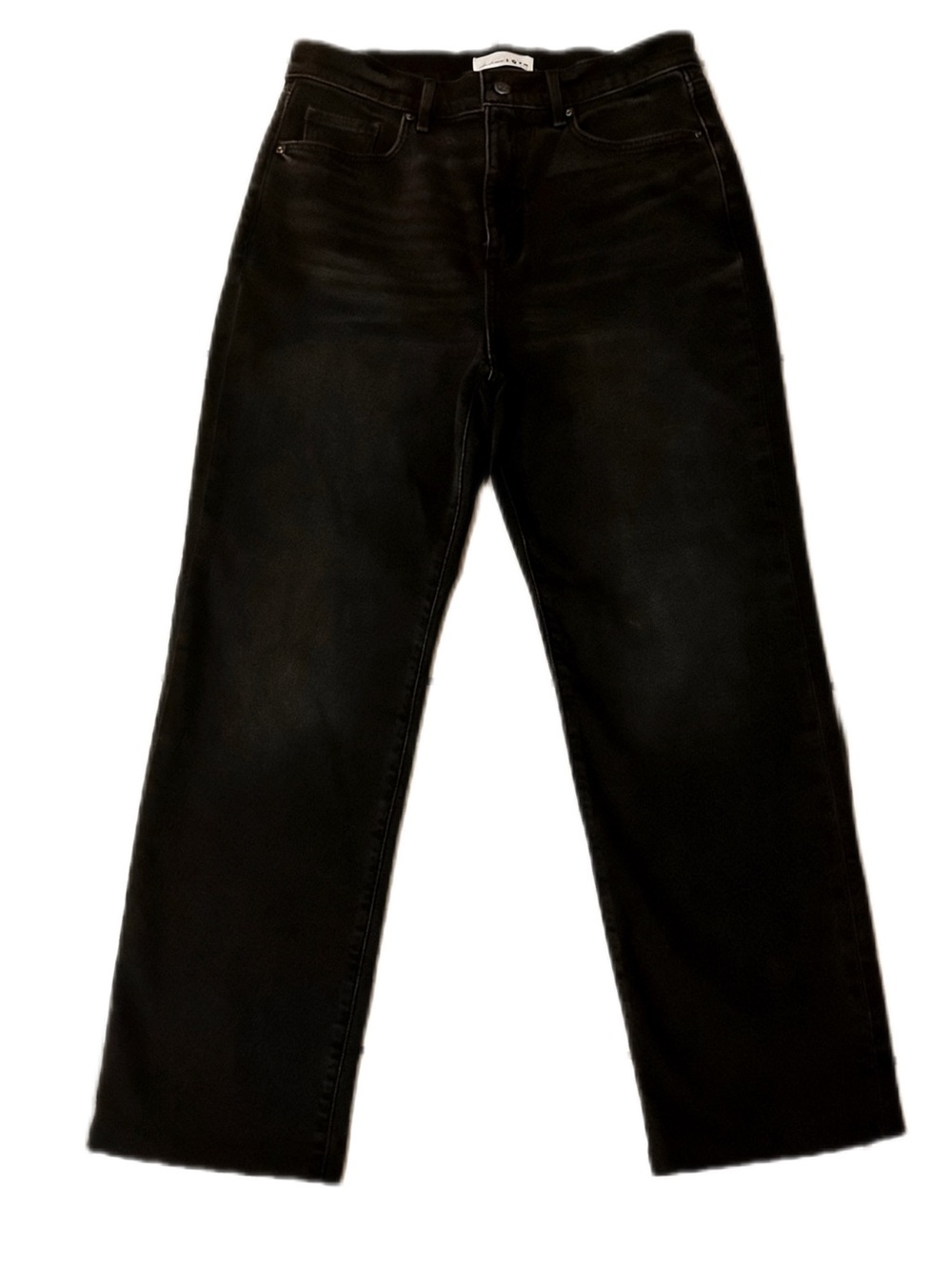 Loft, The Straight High Rise Black Pants For Women